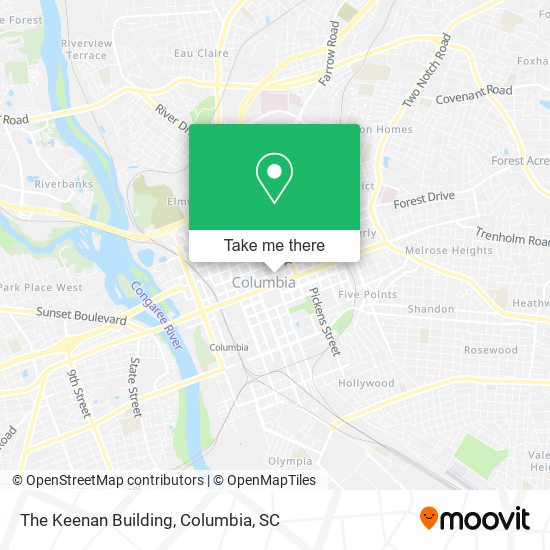 The Keenan Building map