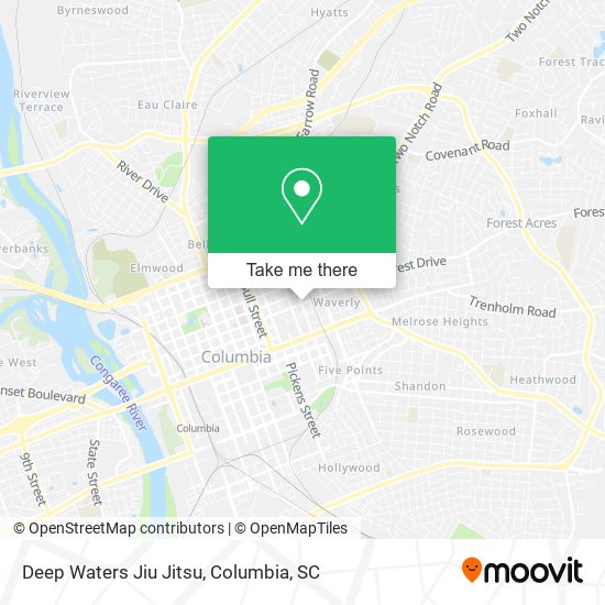 Deep Waters Jiu Jitsu map