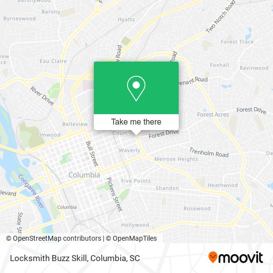 Locksmith Buzz Skill map