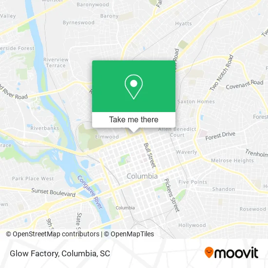 Mapa de Glow Factory