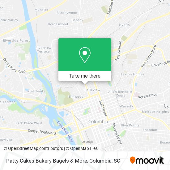 Patty Cakes Bakery Bagels & More map