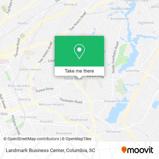 Landmark Business Center map