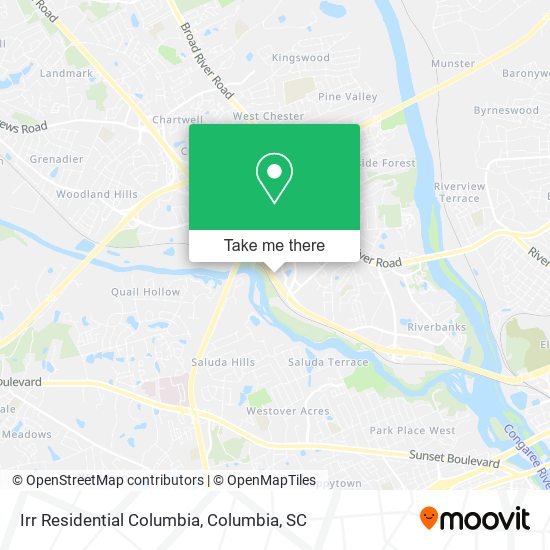 Mapa de Irr Residential Columbia