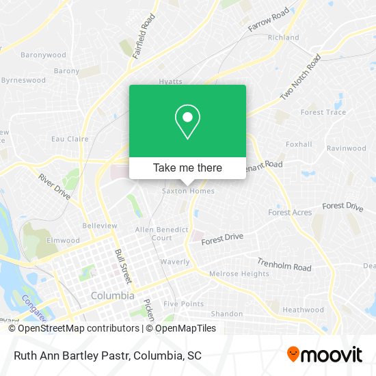 Mapa de Ruth Ann Bartley Pastr