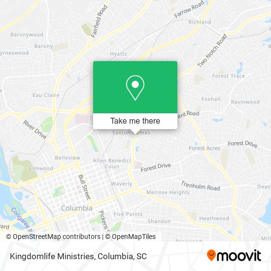 Kingdomlife Ministries map