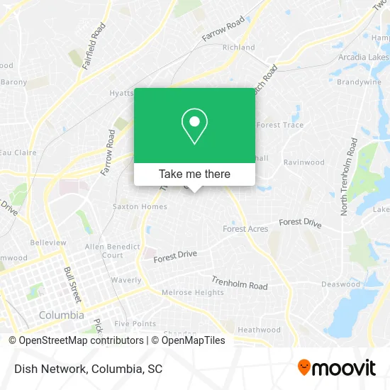 Dish Network map