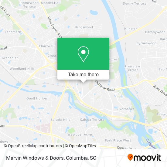 Mapa de Marvin Windows & Doors
