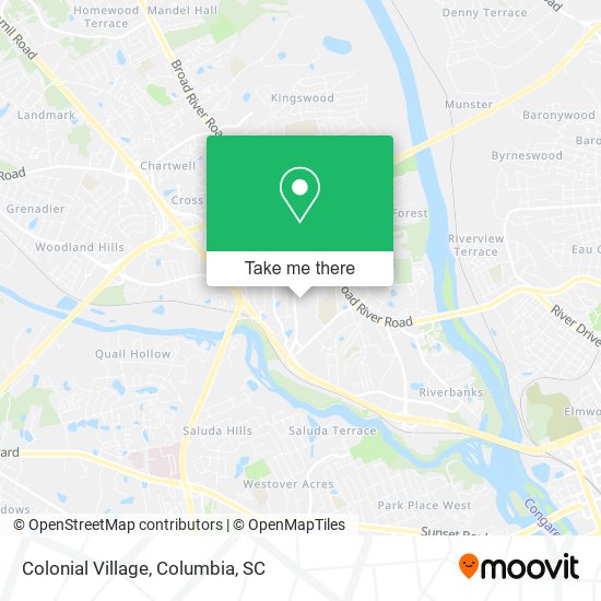 Mapa de Colonial Village