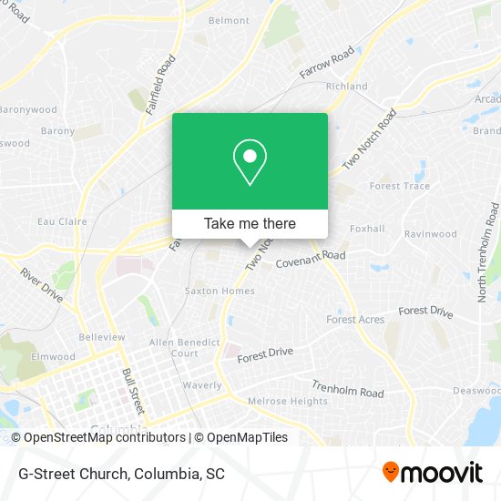 Mapa de G-Street Church