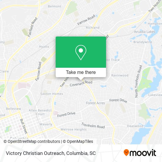 Mapa de Victory Christian Outreach