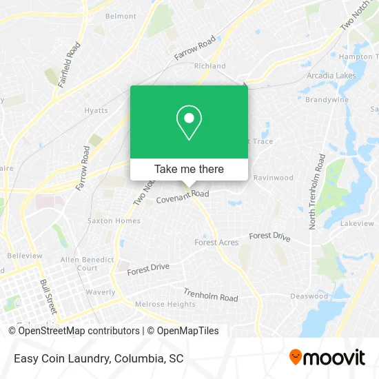Easy Coin Laundry map