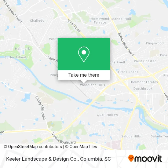 Keeler Landscape & Design Co. map