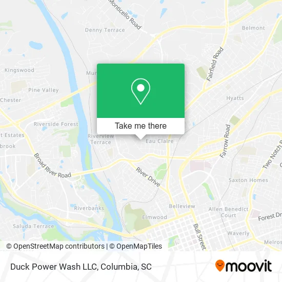 Duck Power Wash LLC map