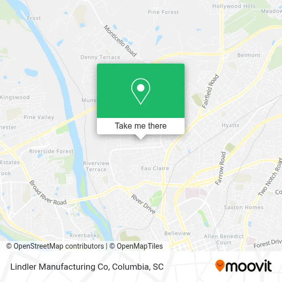Lindler Manufacturing Co map