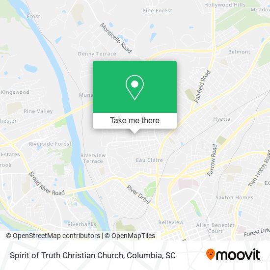 Spirit of Truth Christian Church map