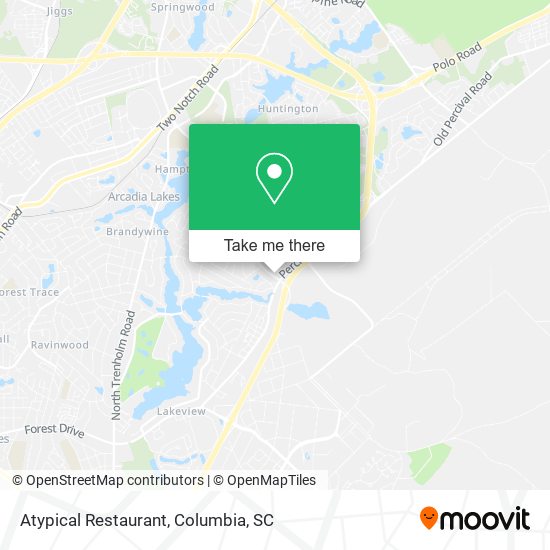 Atypical Restaurant map