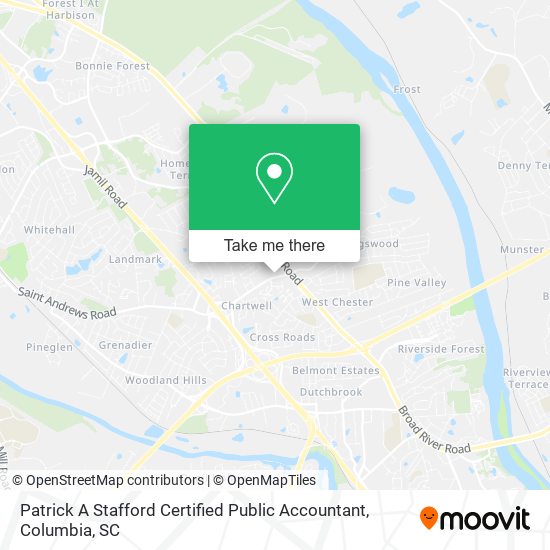 Mapa de Patrick A Stafford Certified Public Accountant