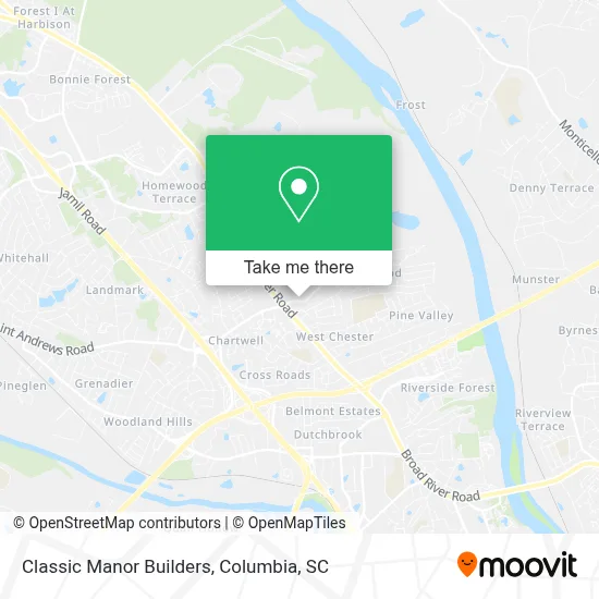 Classic Manor Builders map