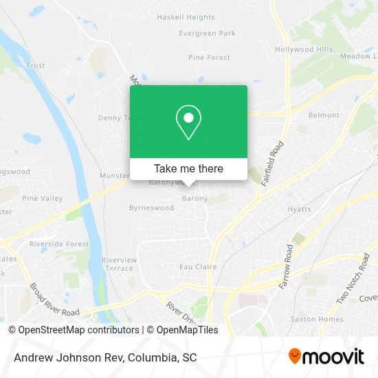 Andrew Johnson Rev map