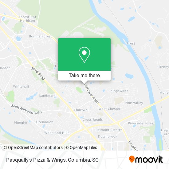 Pasqually's Pizza & Wings map