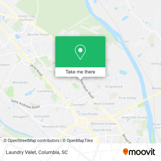 Laundry Valet map