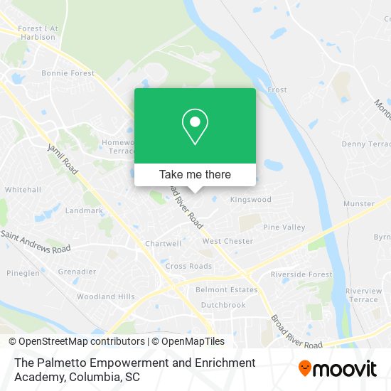 The Palmetto Empowerment and Enrichment Academy map