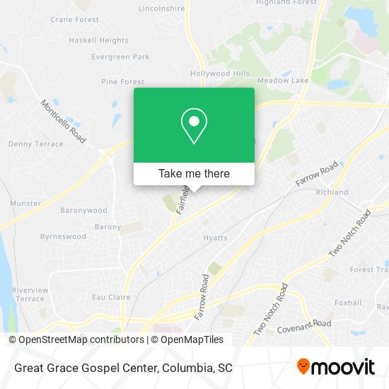 Great Grace Gospel Center map