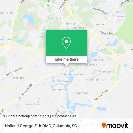 Holland George E Jr DMD map