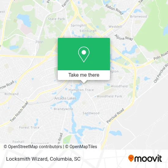 Locksmith Wizard map