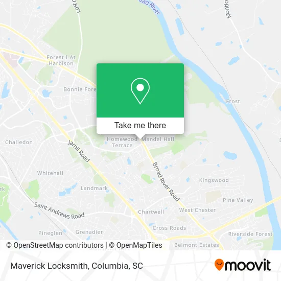Maverick Locksmith map