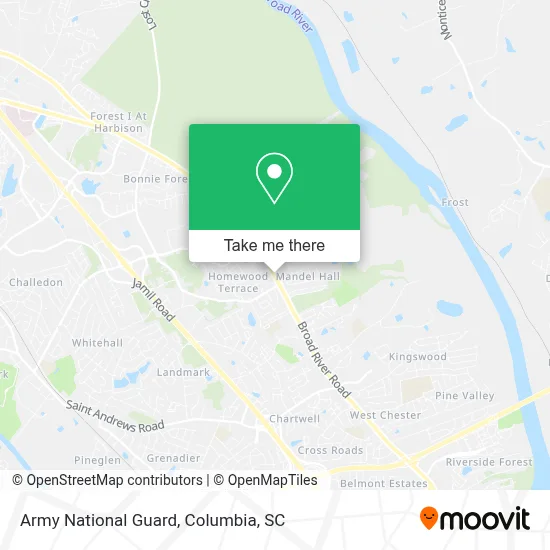 Army National Guard map