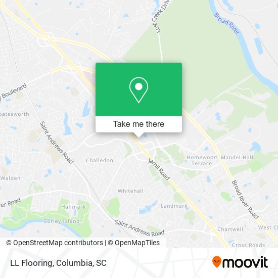 Mapa de LL Flooring