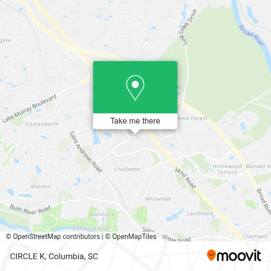 CIRCLE K map