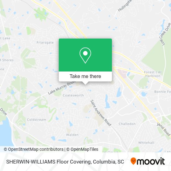 SHERWIN-WILLIAMS Floor Covering map