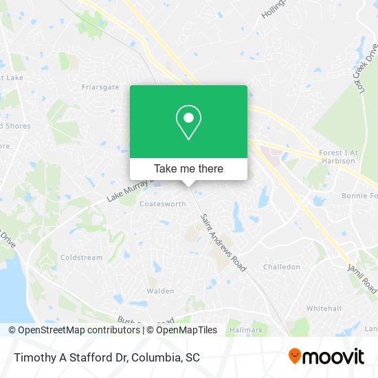 Mapa de Timothy A Stafford Dr