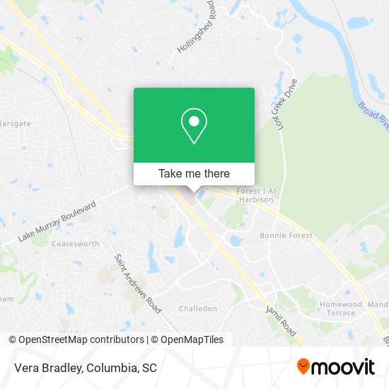 Mapa de Vera Bradley