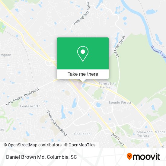 Daniel Brown Md map