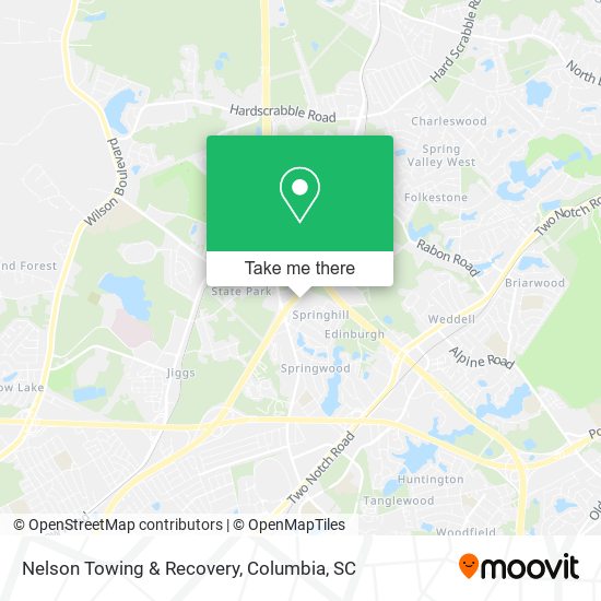 Mapa de Nelson Towing & Recovery