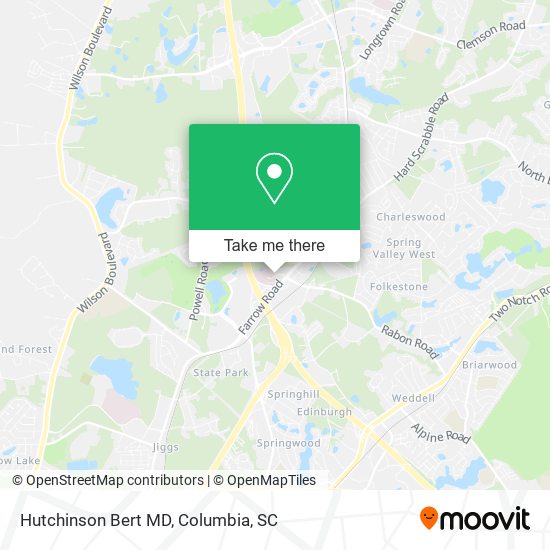 Hutchinson Bert MD map