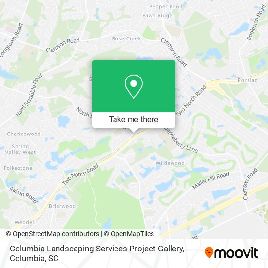 Mapa de Columbia Landscaping Services Project Gallery