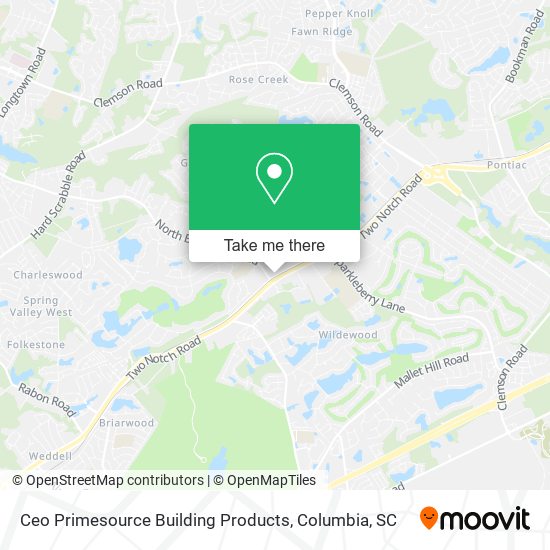 Ceo Primesource Building Products map
