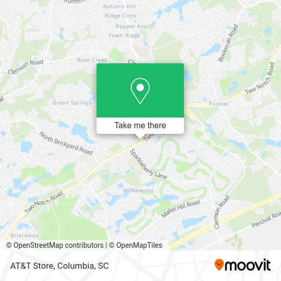 AT&T Store map