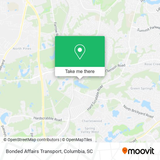 Bonded Affairs Transport map