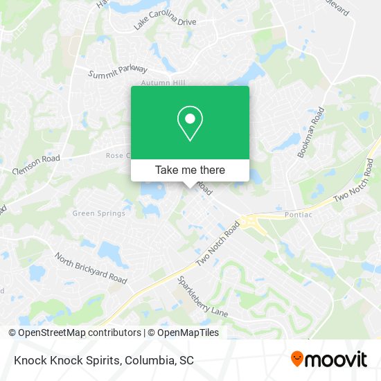Knock Knock Spirits map