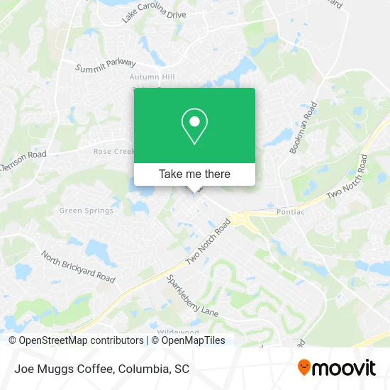 Joe Muggs Coffee map