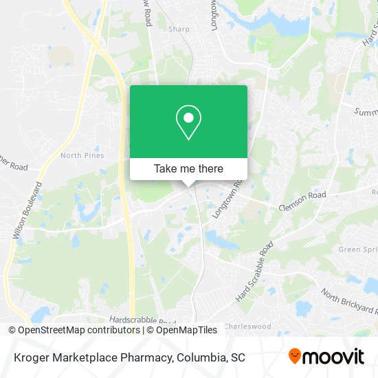 Kroger Marketplace Pharmacy map