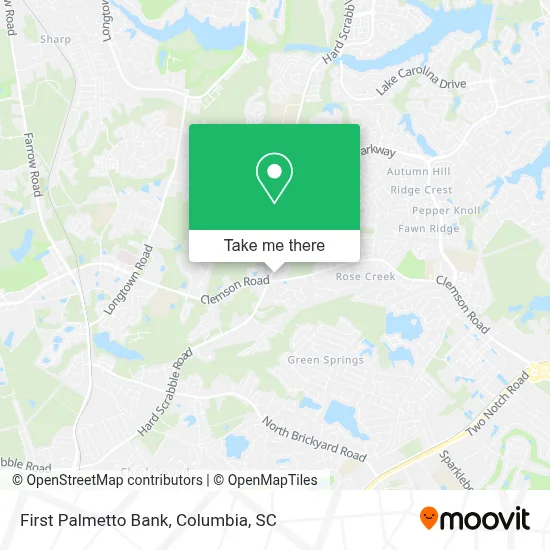 First Palmetto Bank map
