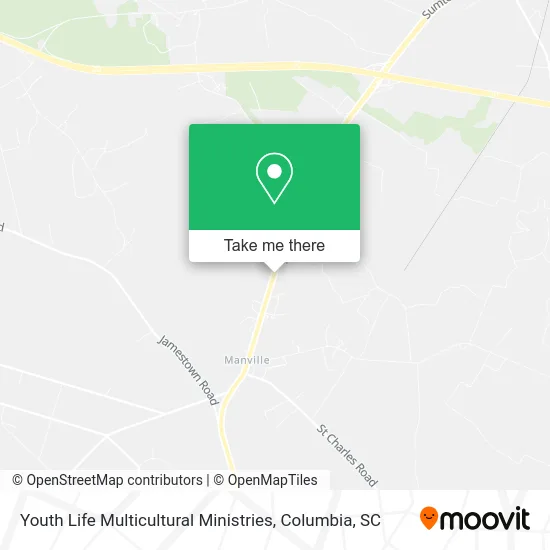 Youth Life Multicultural Ministries map