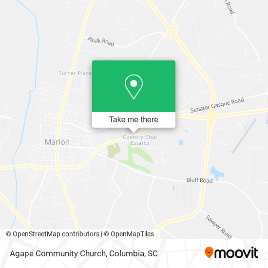 Mapa de Agape Community Church