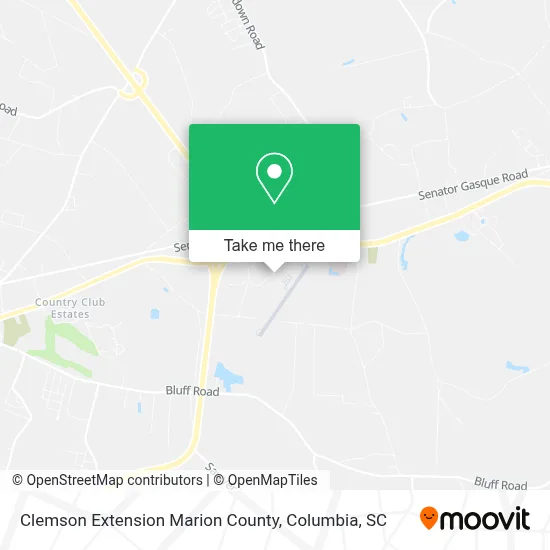 Clemson Extension Marion County map
